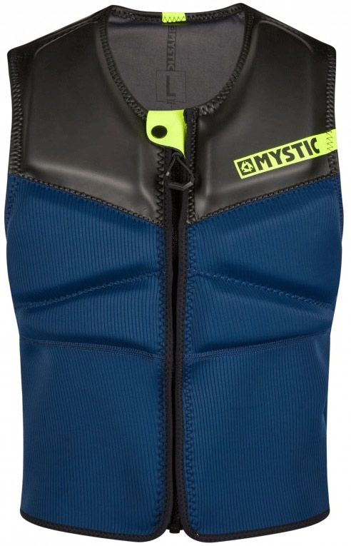 Спасжилет для кайта Mystic Block Impact Vest Fzip Kite Navy/Lime