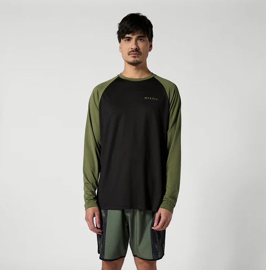 Лайкра Mystic Bolt L/S Rashvest Quickdry Olive Green