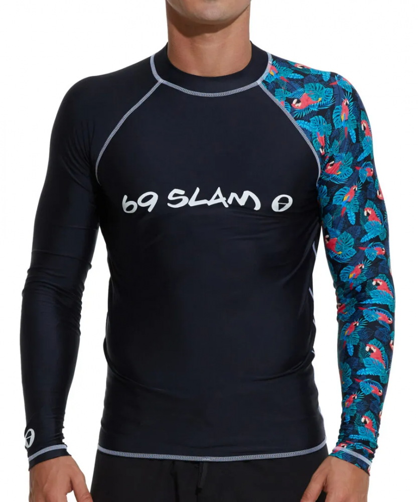 Лайкра для серфинга 69Slam Diego L/S Rash Vest Tropical 2023, цена 6 600.00  ₽, купить с доставкой по Москве и России | Кайтмагазин.ру