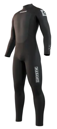 Гидрокостюм Mystic Brand Fullsuit 3/2mm Bzip Flatlock Black 2023