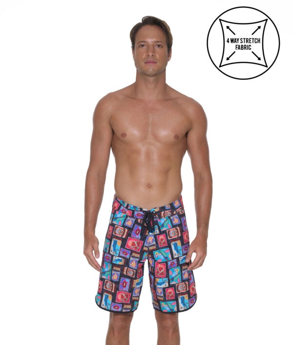 Бордшорты мужские 69Slam Jordan Korek KOR 4‑Ways Stretch Boardshort SLWKOR-PM 