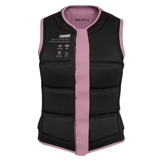 Спасжилет для вейкборда Mystic Star Impact Vest Fzip Wake Women Rosewood