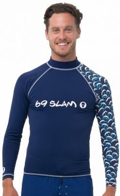 Лайкра для серфинга 69Slam Batik Wave LS Rash 2019
