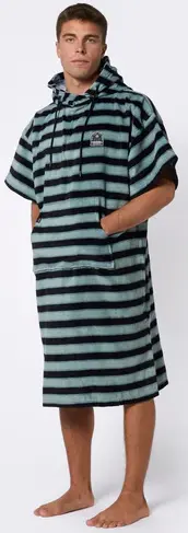 Серфпончо Mystic Poncho Velours AOP Grey Blue 