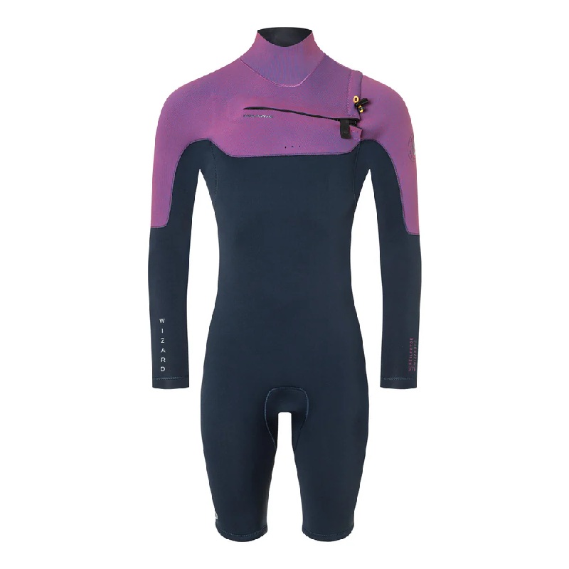 Гидрокостюм NeilPryde Wizard Prism 3/2 Shorty L/S GBS FZ Prism Pink/Navy