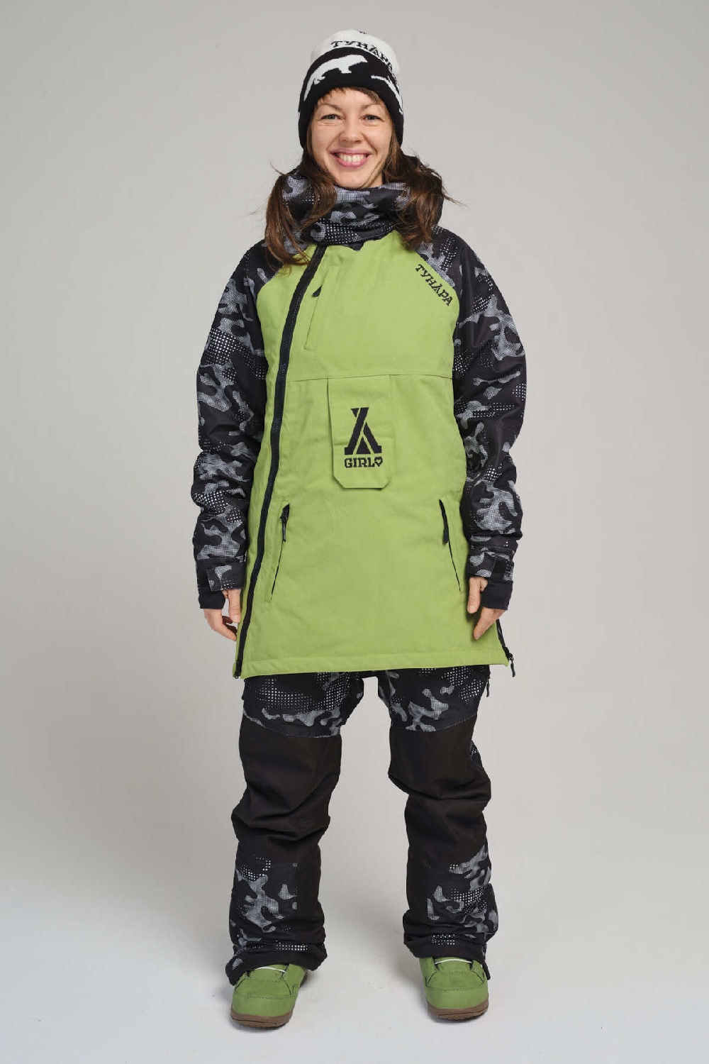 Комбинезон Тундра Street Girly VI snow 20х30 болотно-камуфляжный