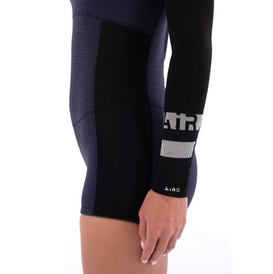 Гидрокостюм Hurley Air 2mm Shorty Springsuit Texture Women Bzip Total Eclipse