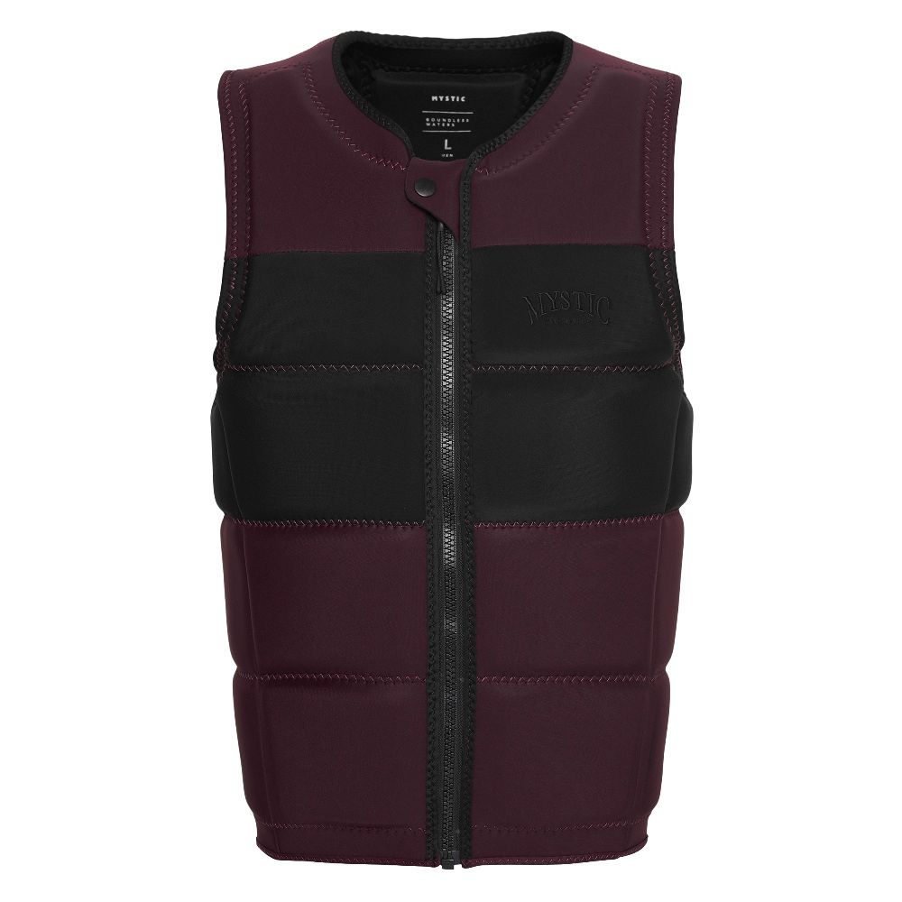 Спасжилет для вейкборда Mystic Peacock Impact Vest Fzip Wake Oxblood Red