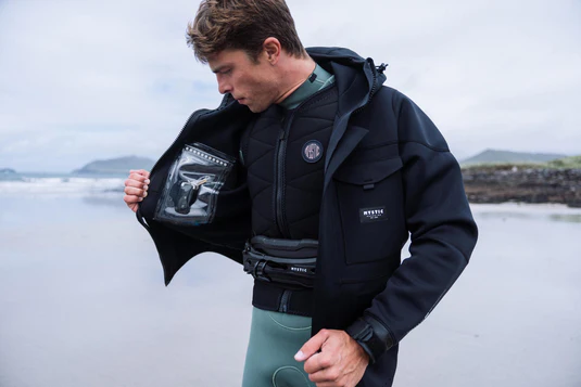 Гидрокуртка Mystic Vortex Fidlock Neoprene Jacket 3/2mm Black