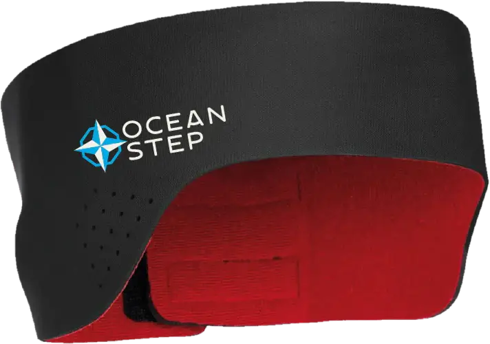 Гидроповязка Ocean Step Headband 3mm Black/Light Blue