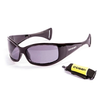 Солнцезащитные очки  Ocean Glasses Mentaway Shiny Black+Smoke 2021 - UNI