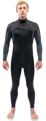 Гидрокостюм мужской Dakine Men's Quantum CZ Full Suit 5/4/3mm Black/Grey L