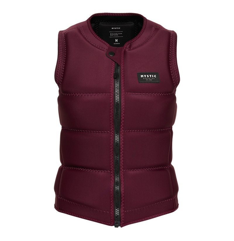 Спасжилет для вейкборда Mystic Star Impact Vest Fzip Wake Women Oxblood Red