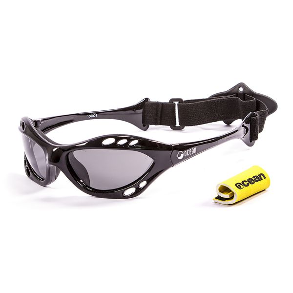 Солнцезащитные очки  Ocean Glasses Cumbuco Shiny Black+Smoke 2021