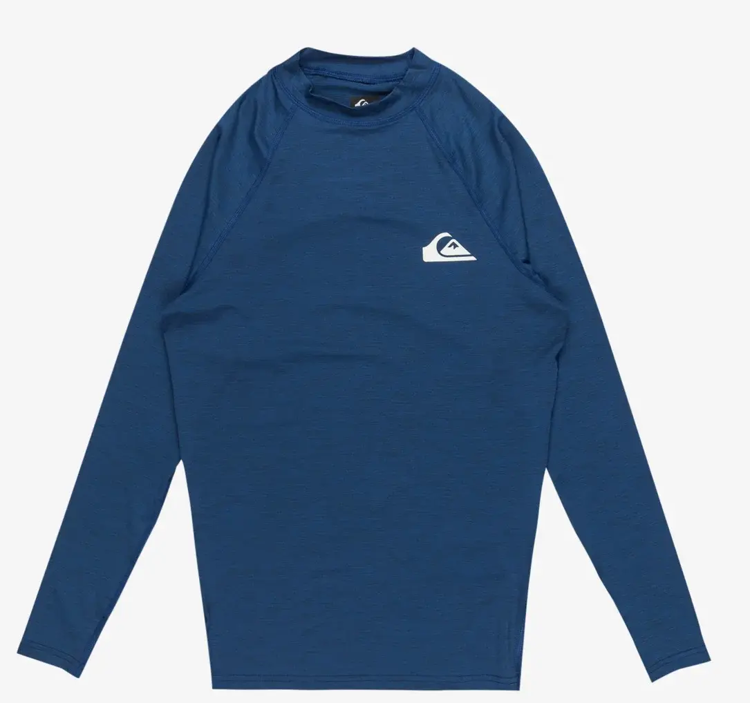 Лайкра для серфинга Quiksilver Everyday UPF50 LS Monaco Blue Heather 2024