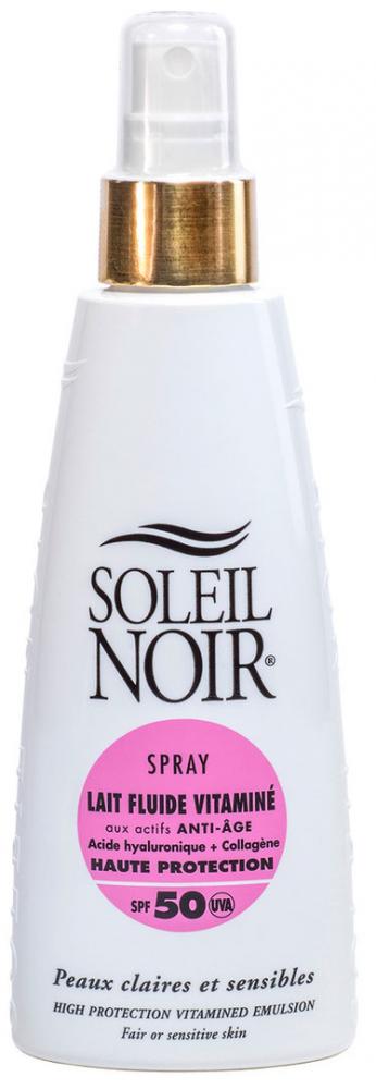 Soleil Noir Lait Fluide Vitamine SPF50 молочко-спрей для тела 150 мл