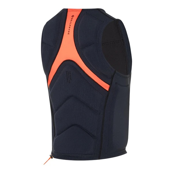Спасжилет для вейкборда Neilpryde Combat Foil Impact FZ Black Waffle/Orange