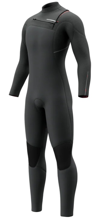 Гидрокостюм Mystic Majestic Fullsuit 3/2mm Fzip Dark Grey