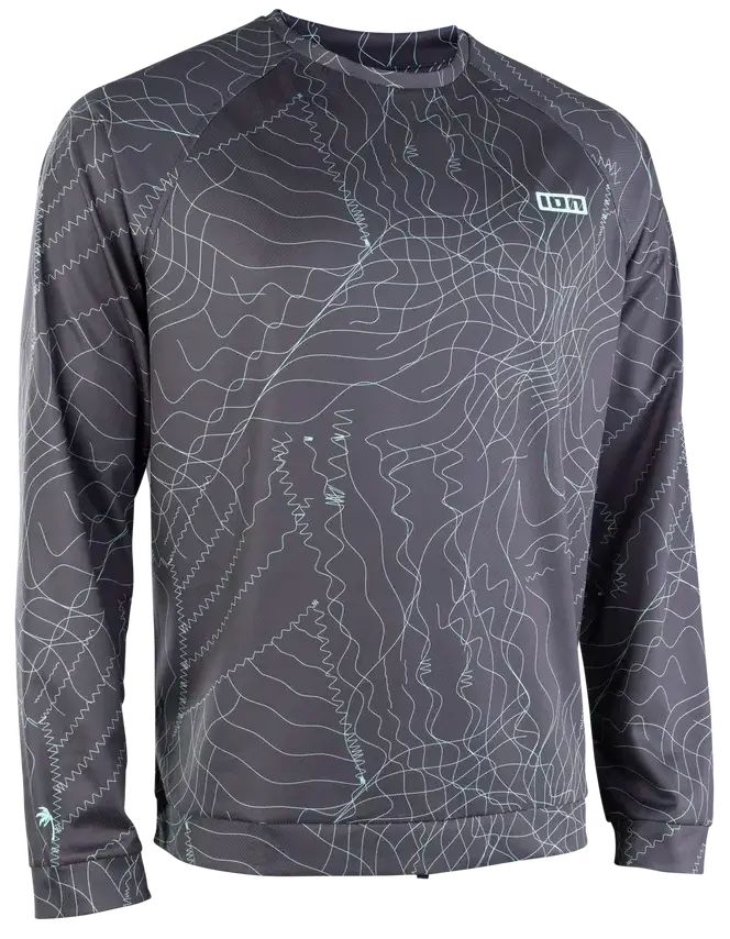 Лайкра для серфинга Ion Wetshirt Men LS Distorted/Grey