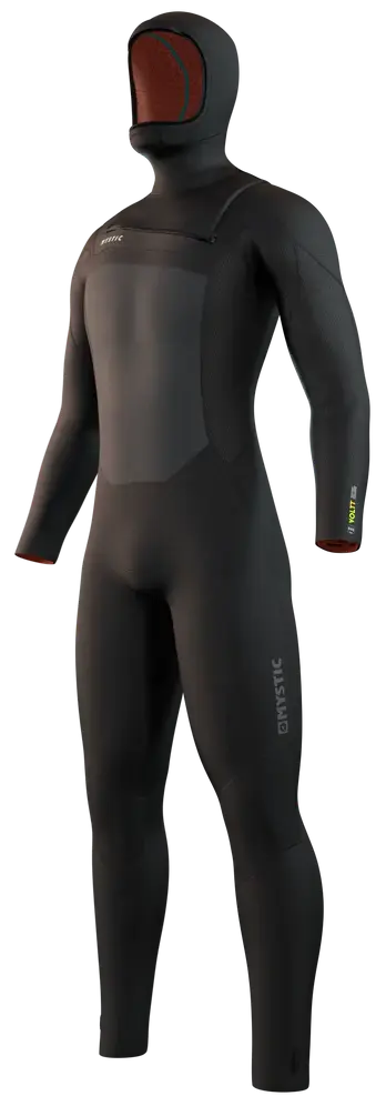 Гидрокостюм Voltt Hooded Fullsuit 6/4/3mm Fzip Black