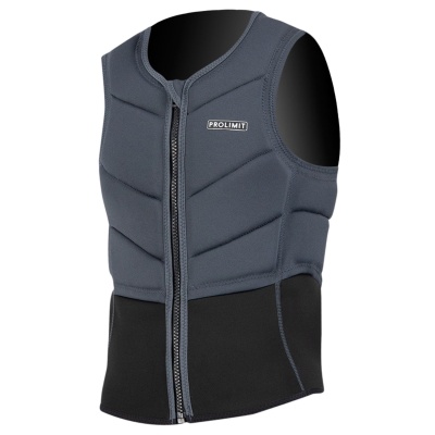 Спасжилет для кайта Prolimit Fusion Slider Vest Half Padded Frontzip  Black/Gray 2023 M