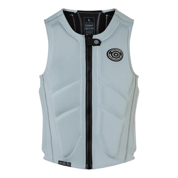 Спасжилет для вейкборда Neilpryde Combat Foil Impact FZ Light Grey-Blue/Black
