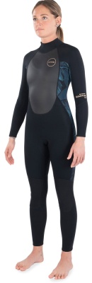 Dakine Women's Quantum BZ Full Suit 3/2mm Black/Grey 2022