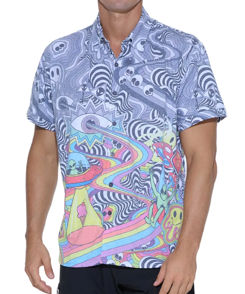Рубашка 69Slam Jamie S/S Rash Shirt Placement Extraterrestrial