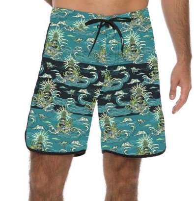 Бордшорты для серфинга 69Slam Manu Long Boardshort Kraken 2022