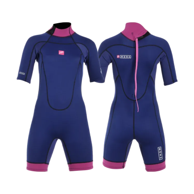 Женский гидрокостюм MDNS Pioneer Women Shorty 2/2mm BZ Navy/Pink XS