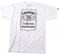 Liquid Force Black Label Tee White 2013