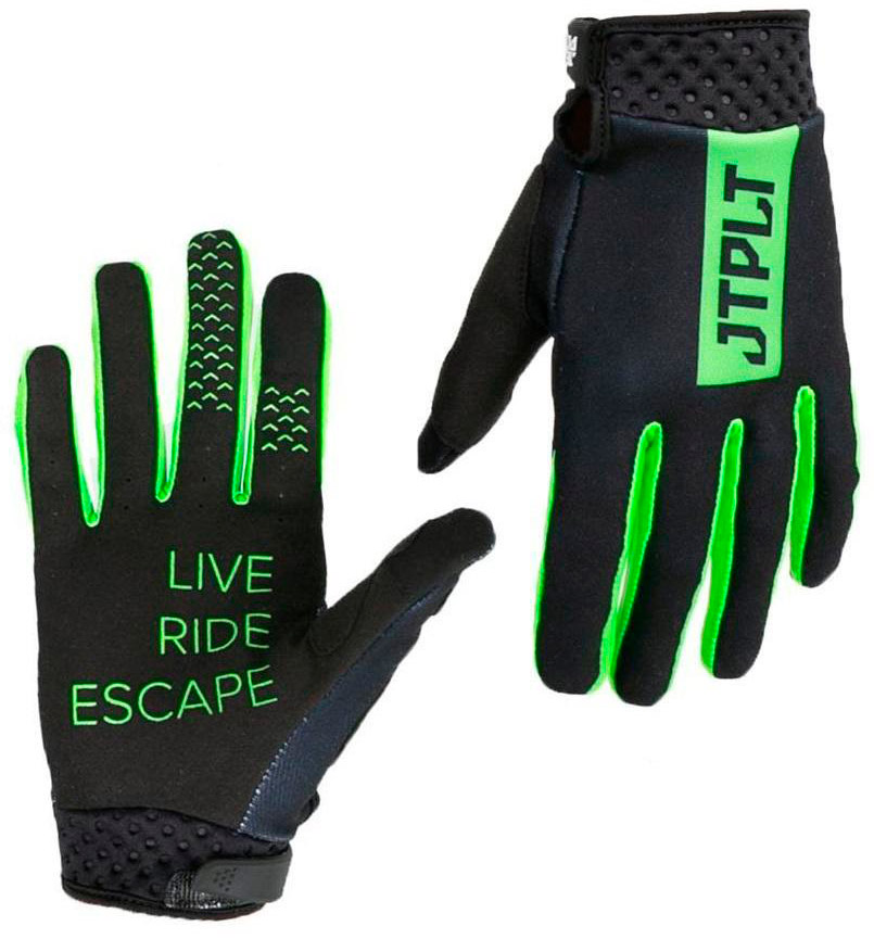 Jetpilot RX Super Lite Glove Full Finger Black/Green 2021