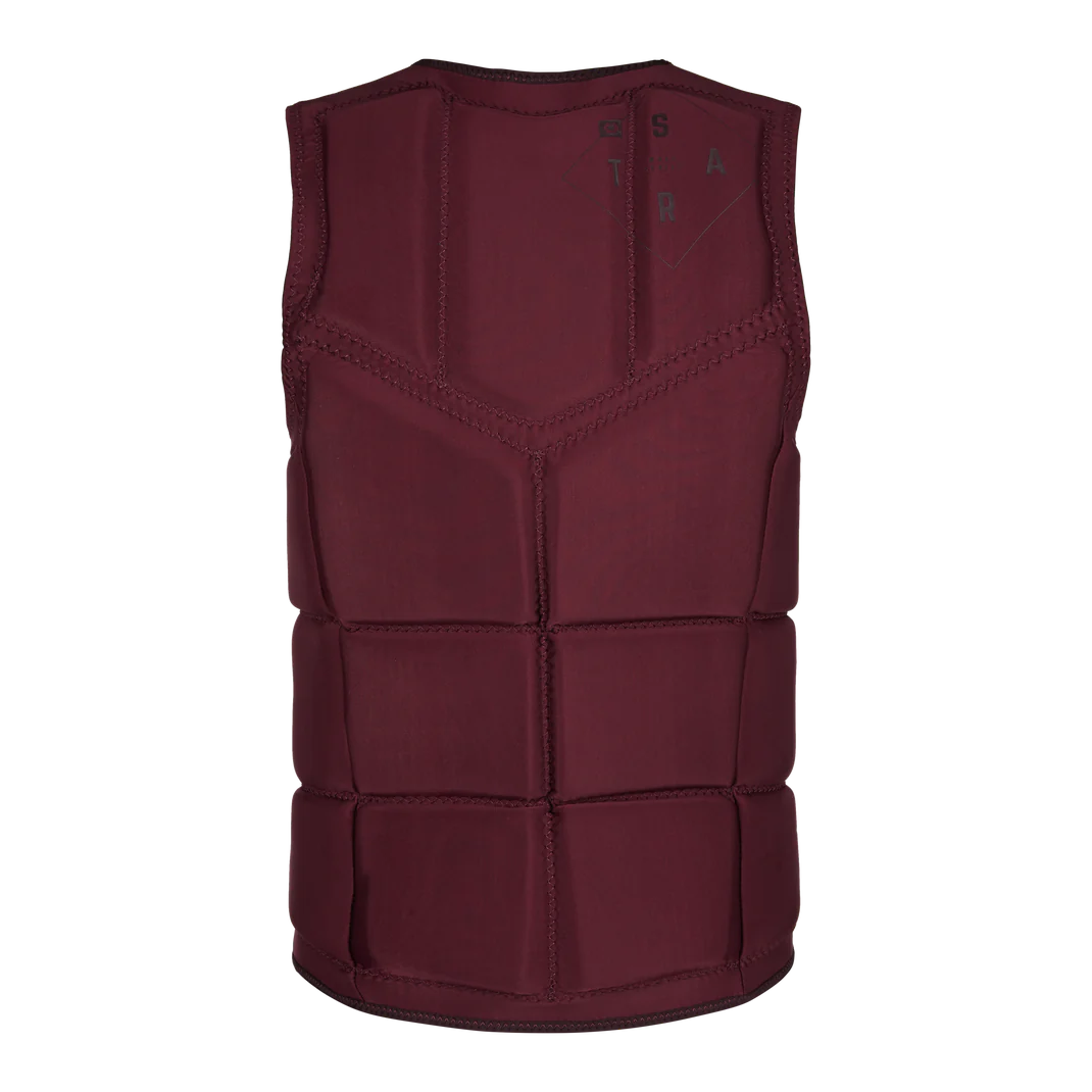 Star Impact Vest Fzip Wake CE Oxblood Red