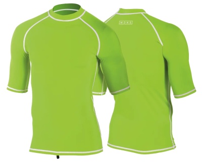 Лайкра для серфинга MDNS Colorblock SS Rashvest Green 2023 M