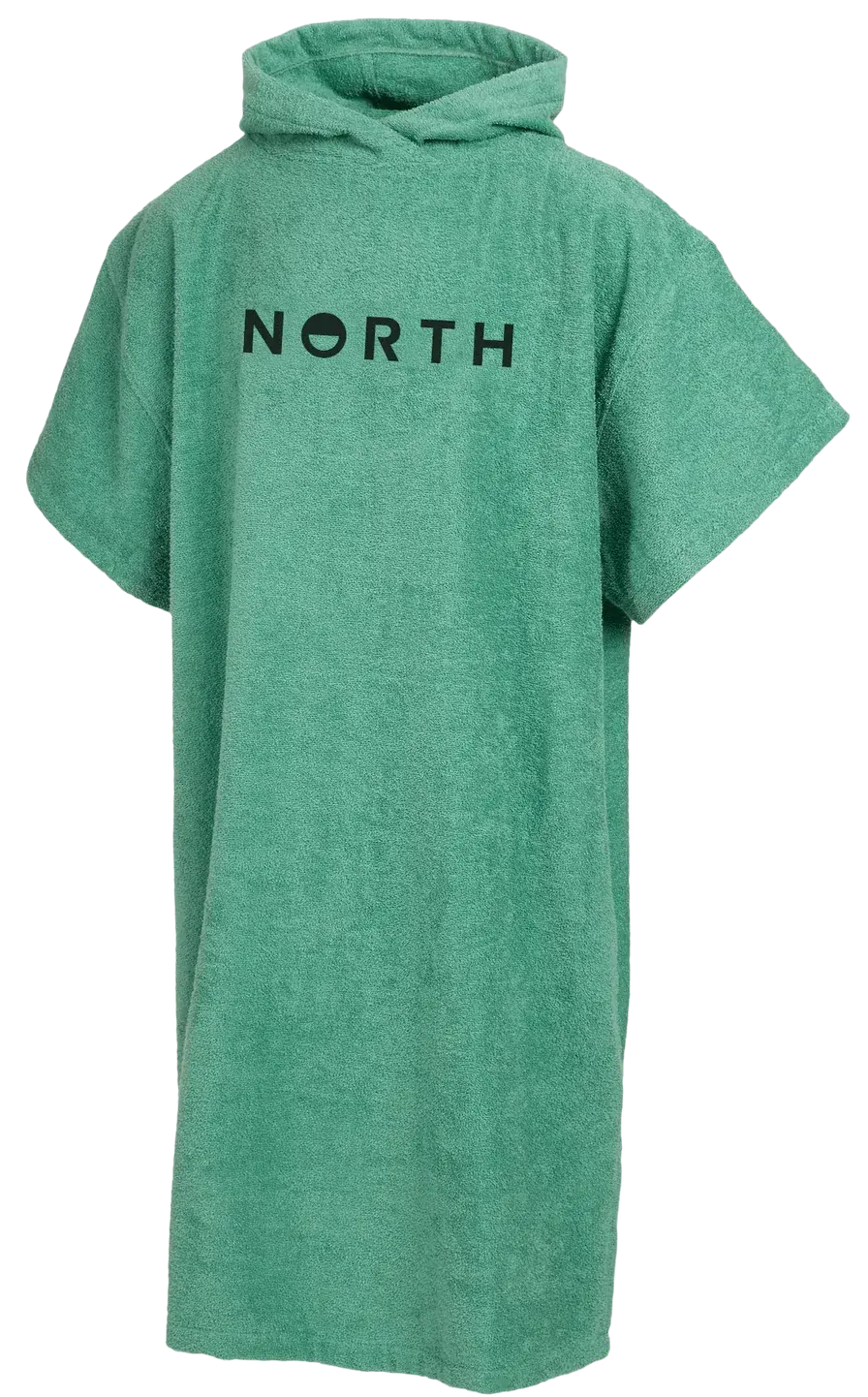 North Brand Poncho Seasalt Green