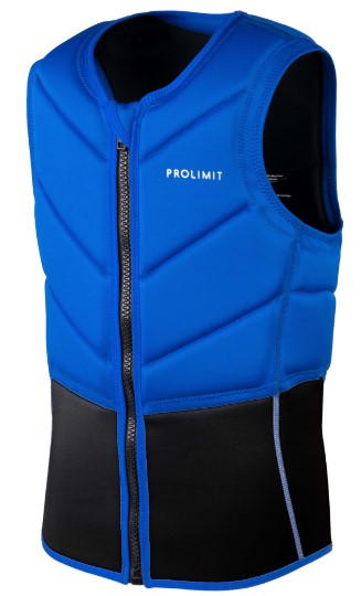 Спасжилет для кайта Prolimit Fusion Slider Vest Half Padded Frontzip  Blue/Silver 2024