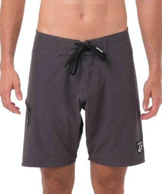 Бордшорты для серфинга 69Slam Liam 4 Ways Stretch Boardshort Plain Dark Grey 2023 30