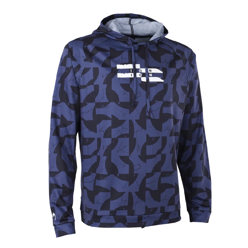 Лайкра с капюшоном Ion Wetshirt Hood Men LS Funky/Deep/Water