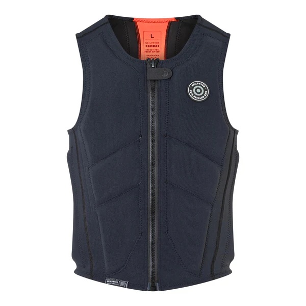 Спасжилет для вейкборда Neilpryde Combat Foil Impact FZ Black Waffle/Orange
