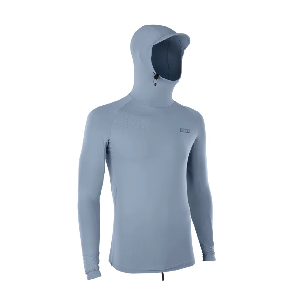Лайкра с капюшоном Ion Sun Pro LS Men Silver-Green