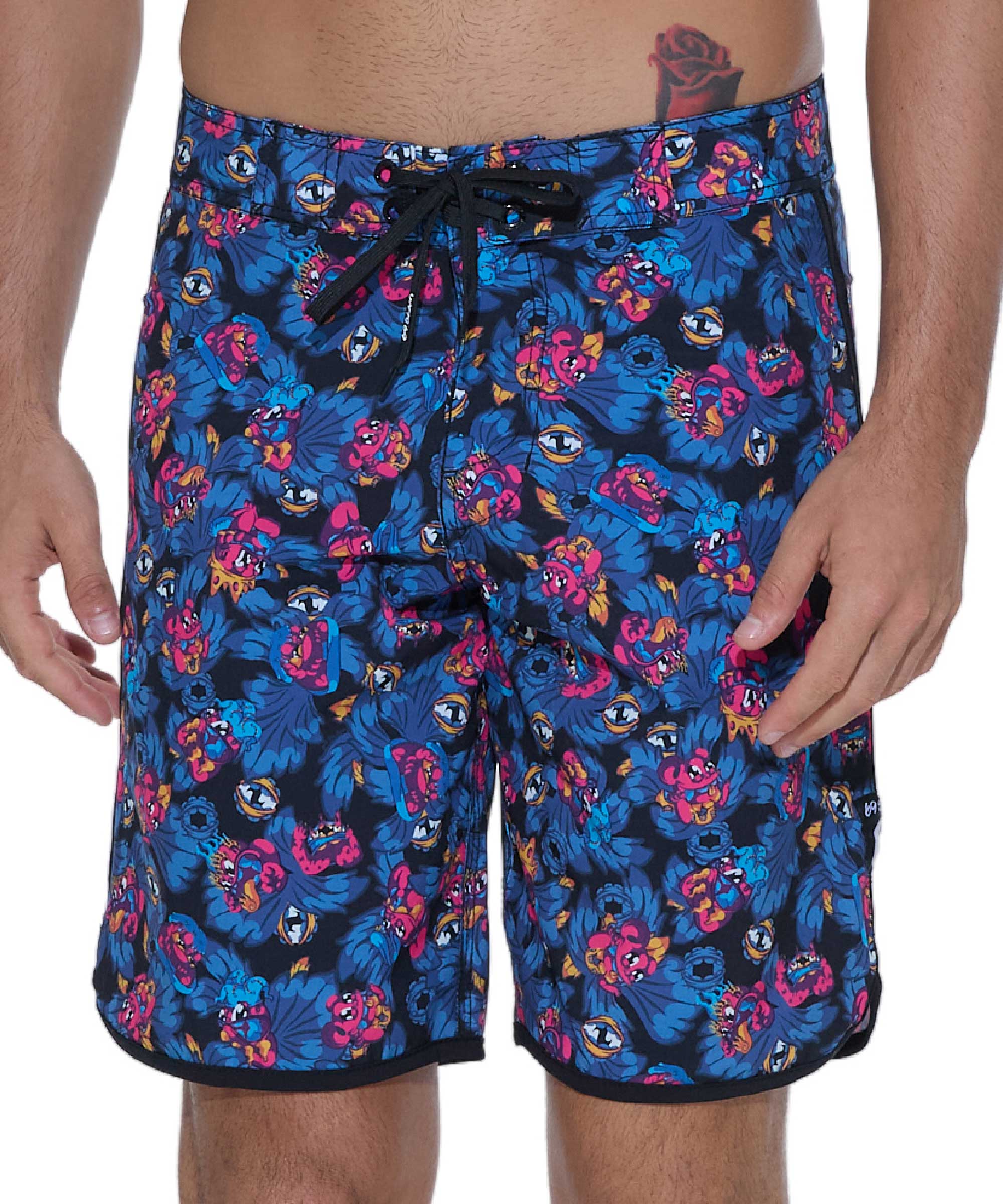 Бордшорты 69Slam Jordan 4Ways Stretch Boardshort 7 Deadly Monster