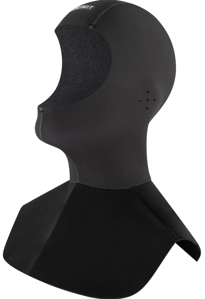 Гидрошлем Prolimit Neoprene Hood With Collar Black 2023