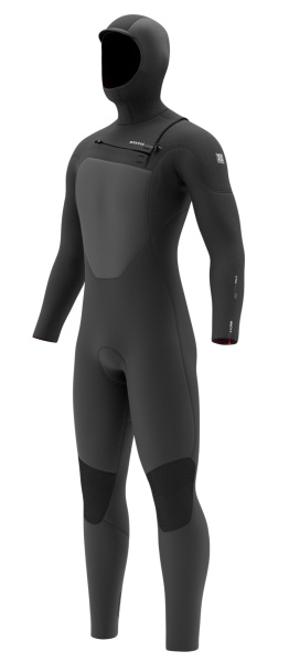 Гидрокостюм Mystic Volt Hooded Fullsuit 6/4/3mm Fzip Black