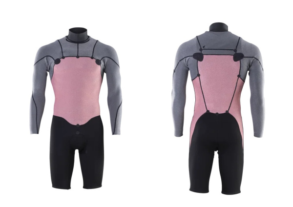 Гидрокостюм Ion Element Shorty 2/2 LS FZ Blue-Nights