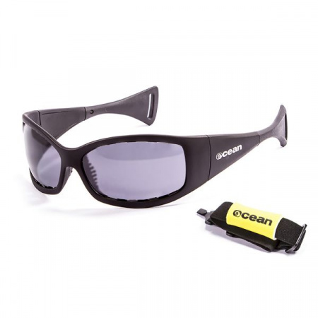 Солнцезащитные очки  Ocean Glasses Mentaway Matte Black+Smoke 2021