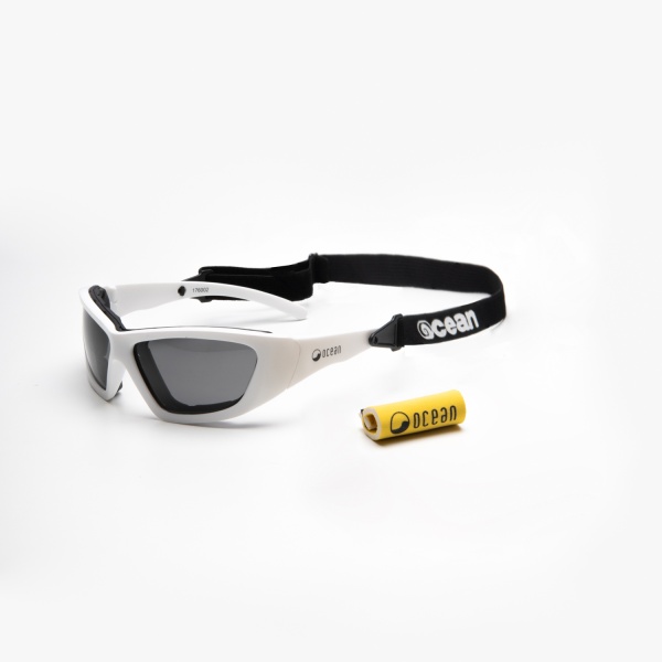 Солнцезащитные очки Ocean Glasses Biaritzz Kids White/Grey Polarized