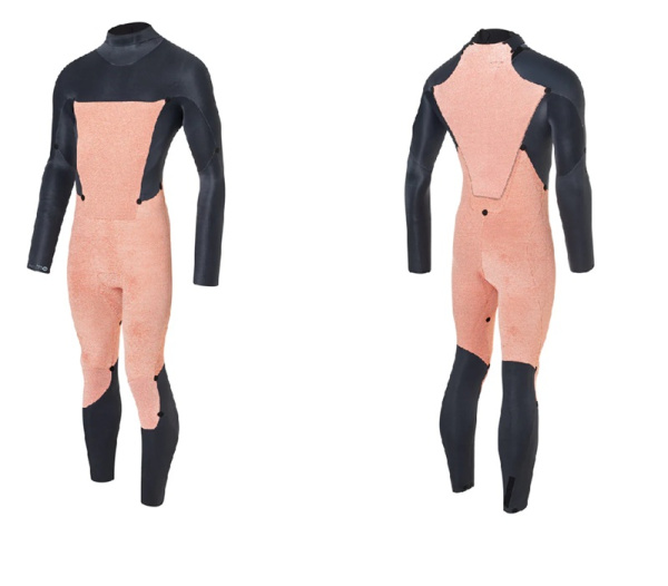 Гидрокостюм NeilPryde Rise 3/2 Steamer S/L FL BZ Black/Light Grey-Blue