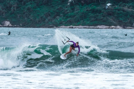 Гидрокостюм Mystic Lunar Longarm Shorty 2/2mm Fzip Women Sunset Purple