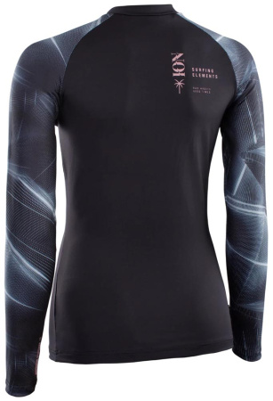 Лайкра для серфинга Ion Women LS Rashguard Laser Black 2021