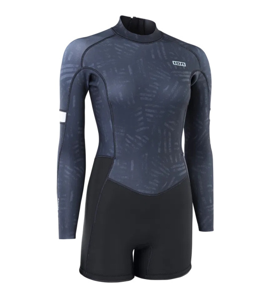 Гидрокостюм ION Amaze Shorty 2.0 LS BZ Wetsuit Women Black-Mural